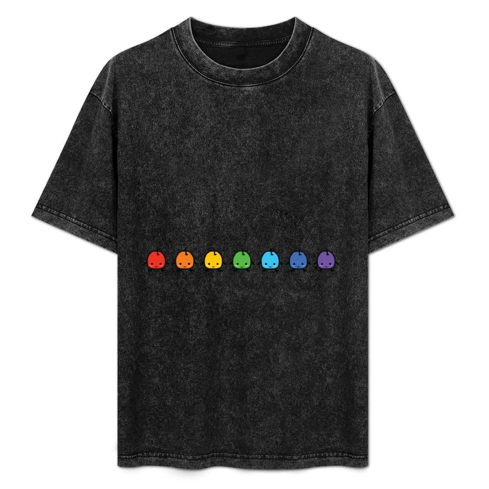 

Rainbow Junimo Stardew Valley T-Shirt Streetwear Print Tee Shirt