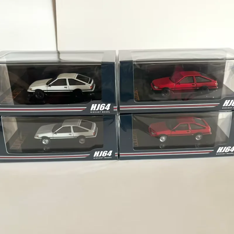 HOBBY JAPAN, modelo de carro em liga metálica AE86 COROLLA LEVIN