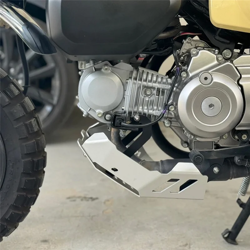 

For Honda Monkey 2021-2023 MONKEY125 Engine Base Protective Cover Motorcycle Parts Black