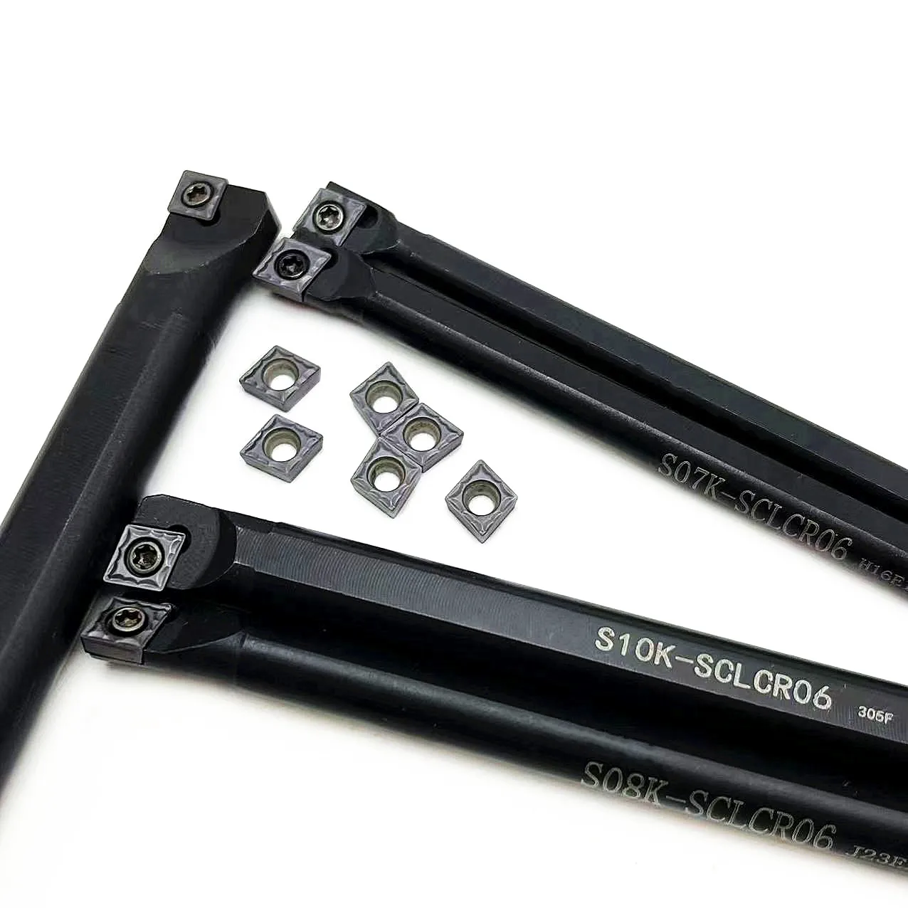 Alta qualità CCMT060204 HPM PC9030 per S06K S07K S08K S10K S12M S16Q SCLCR06 inserto in metallo duro per portautensili per tornitura interna