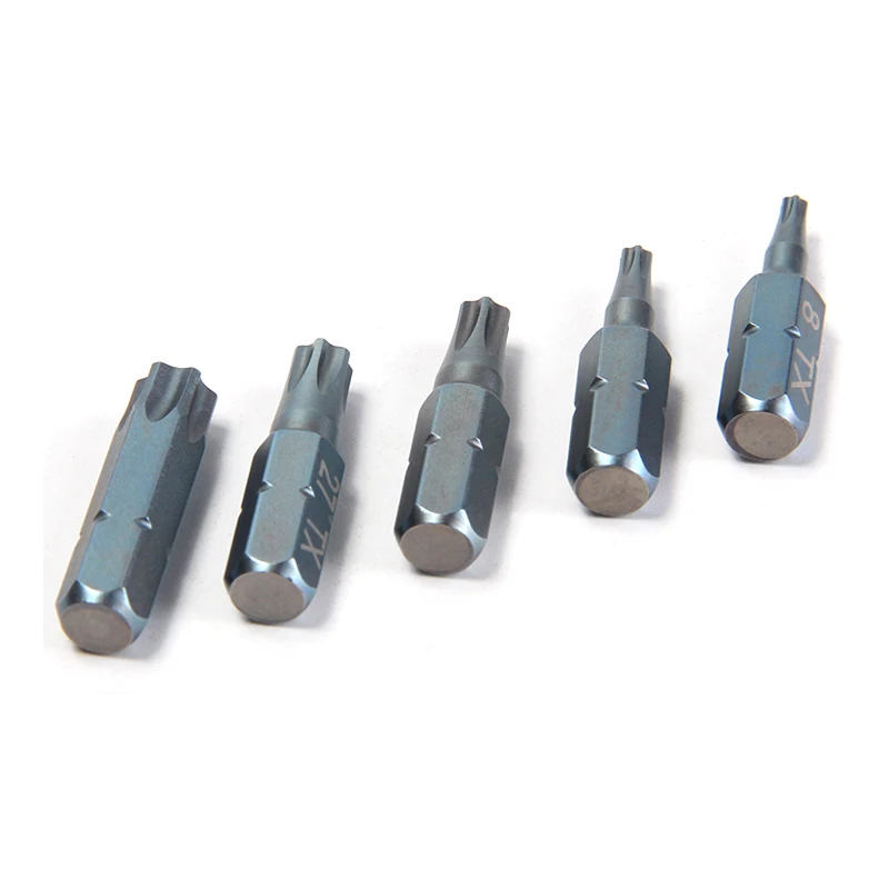 PB SWISS TOOL Magnetic Precision Bits with Star Types, Torx Type for Electric Drill Accessories C6 E6 E6L Series