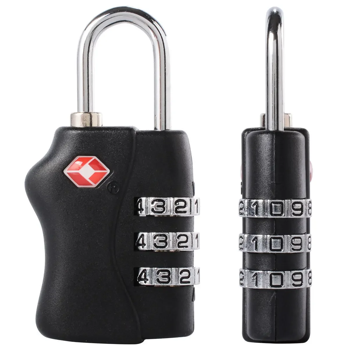 Cadenas à bagages TSA3, code de sécurité des douanes