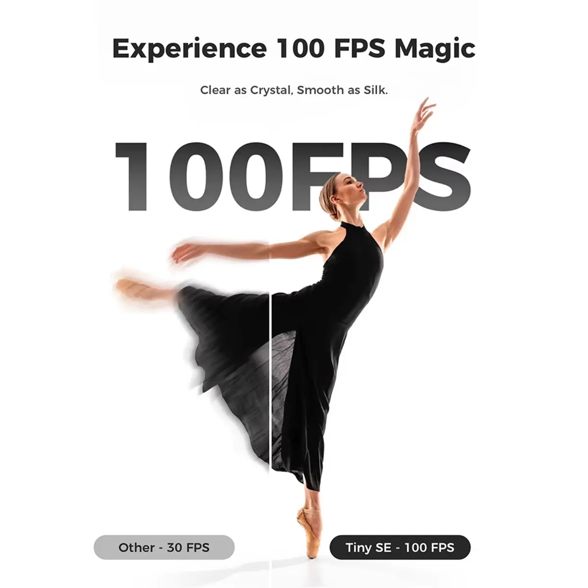 “QUALITY EXCELLE“1080P 100FPS Webcam for PC, AI Tracking PTZ Streaming Camera with 1/2.8