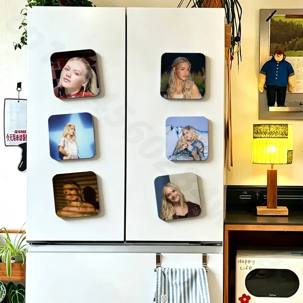 F-Freya S-Skye Fridge Magnets Round Magnetic Refrigerator Decoration Memorial Gifts Wedding Favors