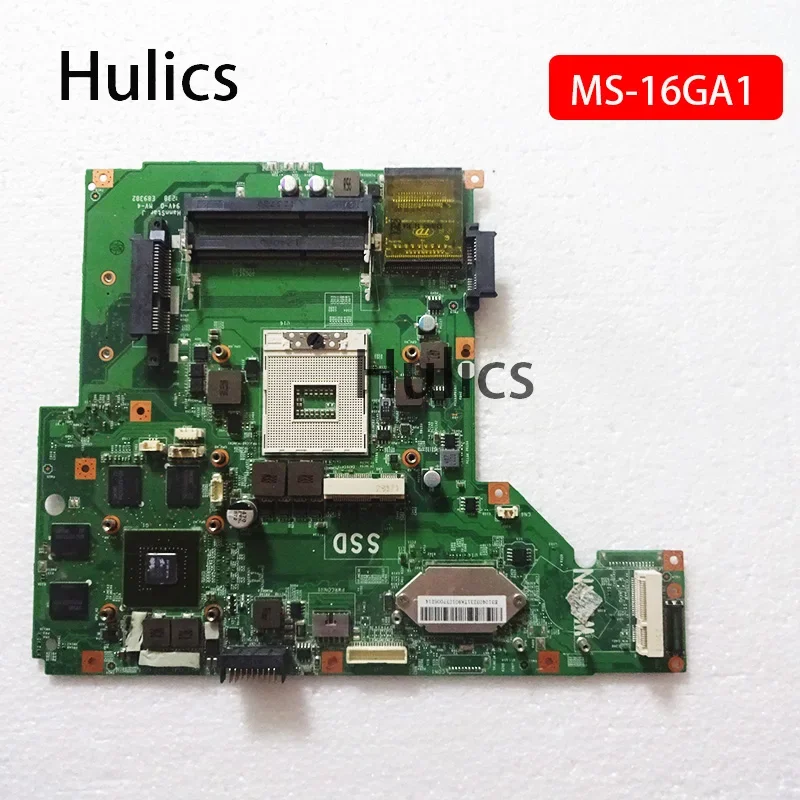 Hulics Used MS-16GA FOR MSI GE60 LAPTOP MOTHERBOARD MS-16GA1 Mainboard