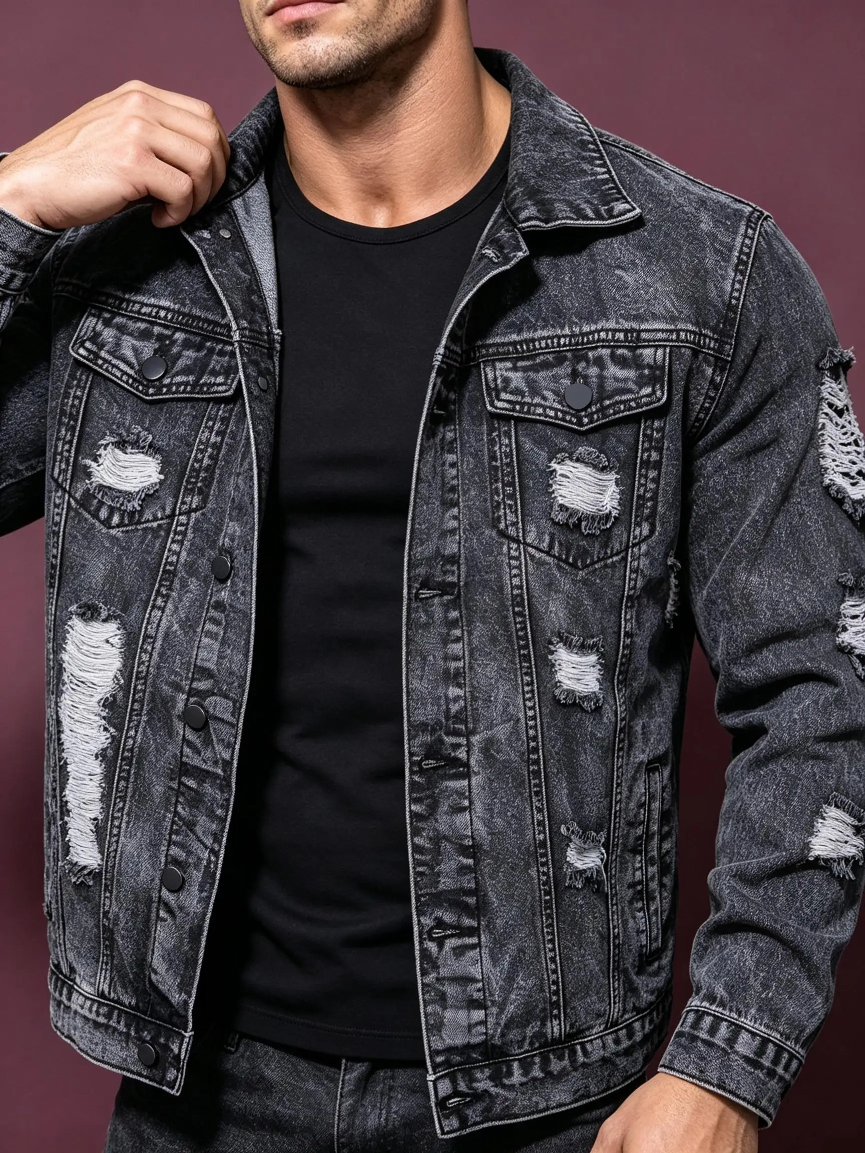 Y2K losse streetstyle denimjas - Denim Jacket Vintage recensie en prijs