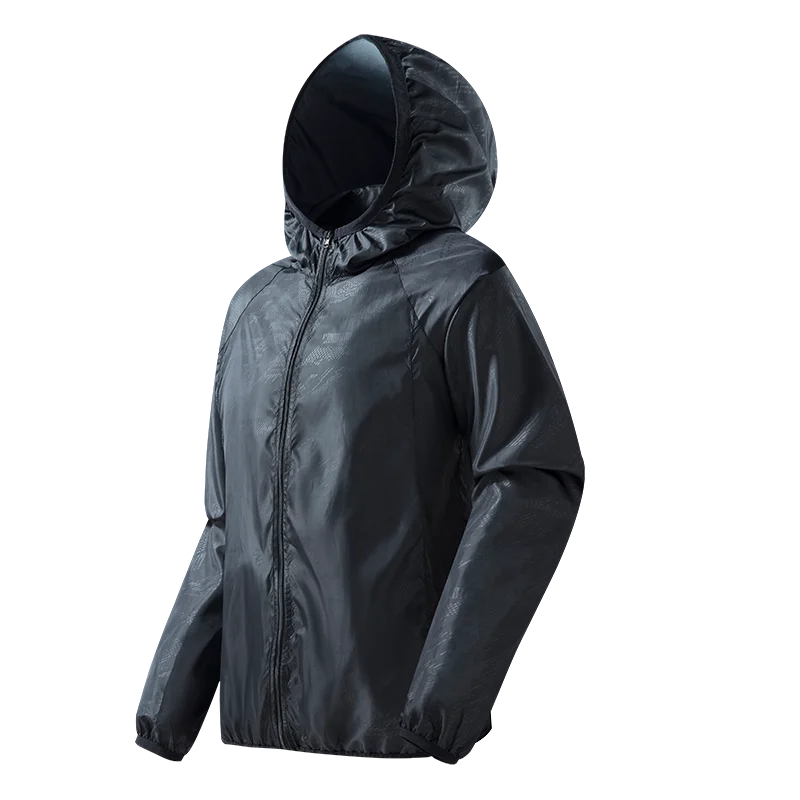 

EUMERGX Men Women Sun Protective Jacket Quick Dry Lightweight Windbreaker Hiking Camping Hunting Climbing Outdoor Rain Coat