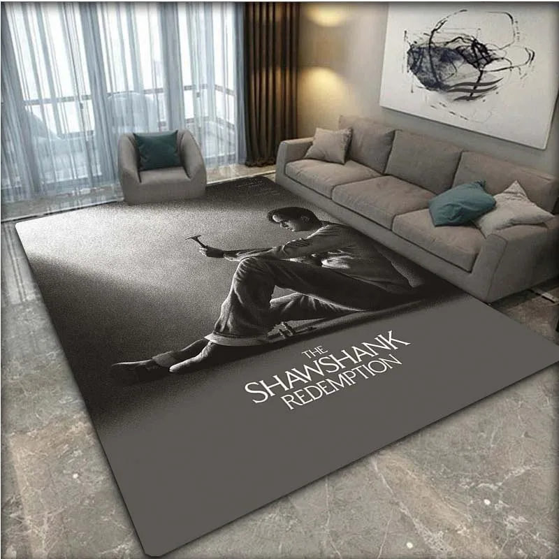 The Shawshank Redemption-mat Noted Film Living Room Carpet Fashion Birthday Gift Non-slip Area Rug Bedroom Decor Carpet Play Mat