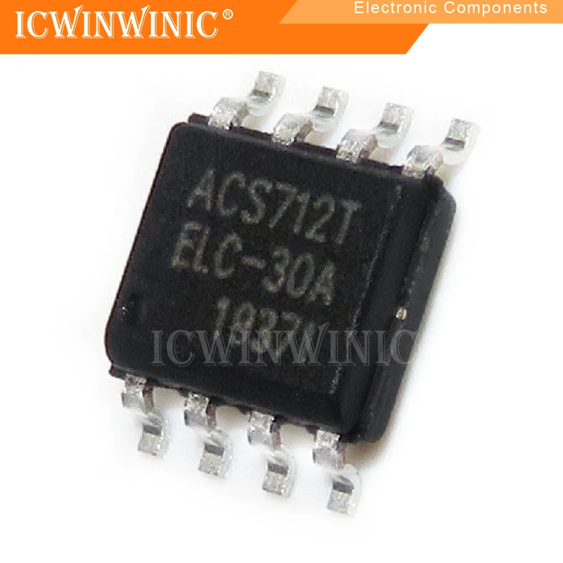 10piece ACS712ELCTR-30A-T ACS712ELC ACS712