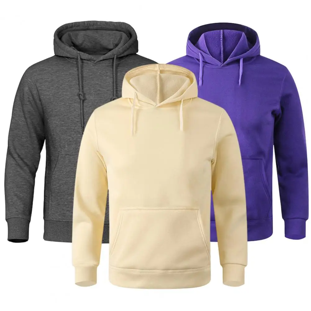 Yellow Hoodies / Sweatshirts Men Tops Hoodie Hip Hop Streetwear Outwear Autumn Winter Long Sleeve Hoody Male Pullover Tracksuit