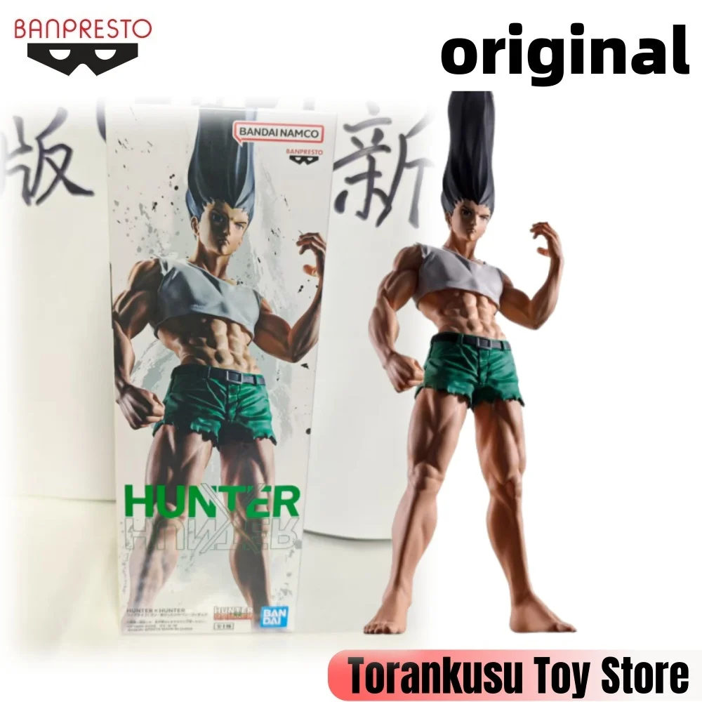 

Banpresto HUNTERxHUNTER аниме GON·FREECSS ручка фигурки модель фигурка оригинальные украшения Figuarts игрушки