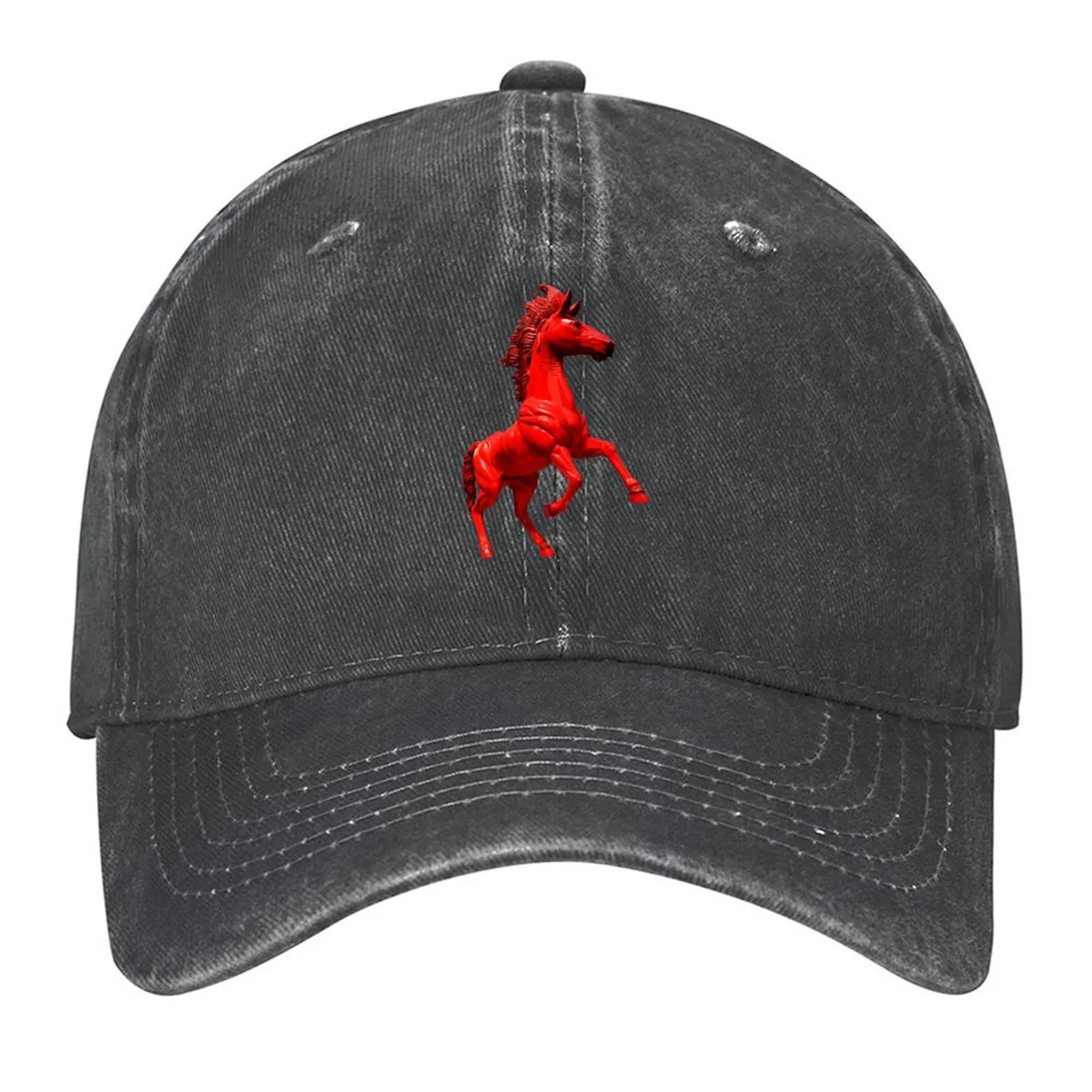 

Red Horse Beer Stallion Baseball Cap New In Hat funny hat Luxury Man Hat Man For The Sun Hats Man Women's