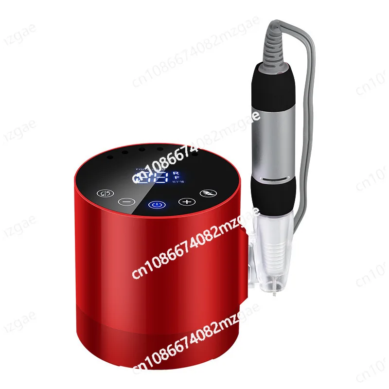 New 35000 RPM Nail Grinder Round Electric Nail Grinder Wearing Nail Remover Dead Skin Removal Tool