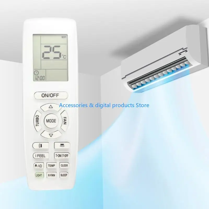 77JD Air Conditioner Remote Control for GMV-N71G/A2A-K GMV-N22G User Friendly Design