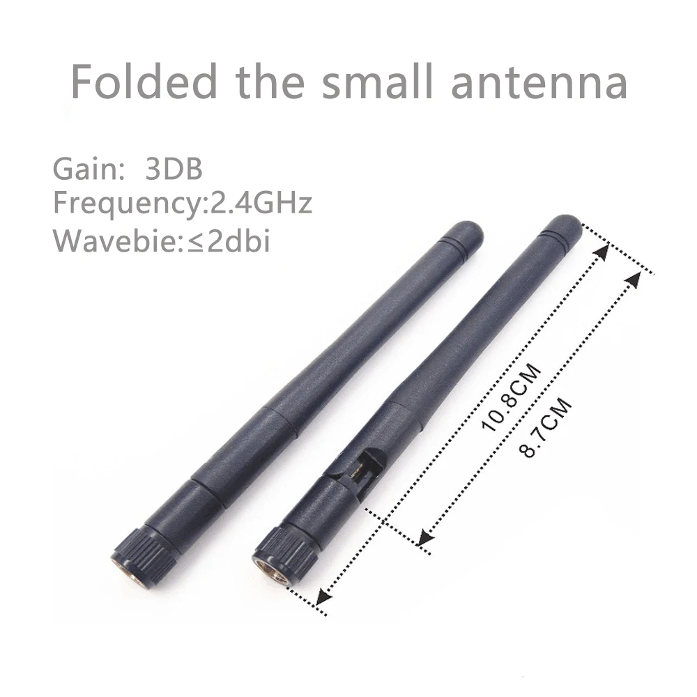 2Sets/Lot 15CM IPX Cable 2.4GHz 3dBi WiFi Antenna Aerial SMA RP-SMA Male Connector Wifi Antenna For Wireless Router Antenna