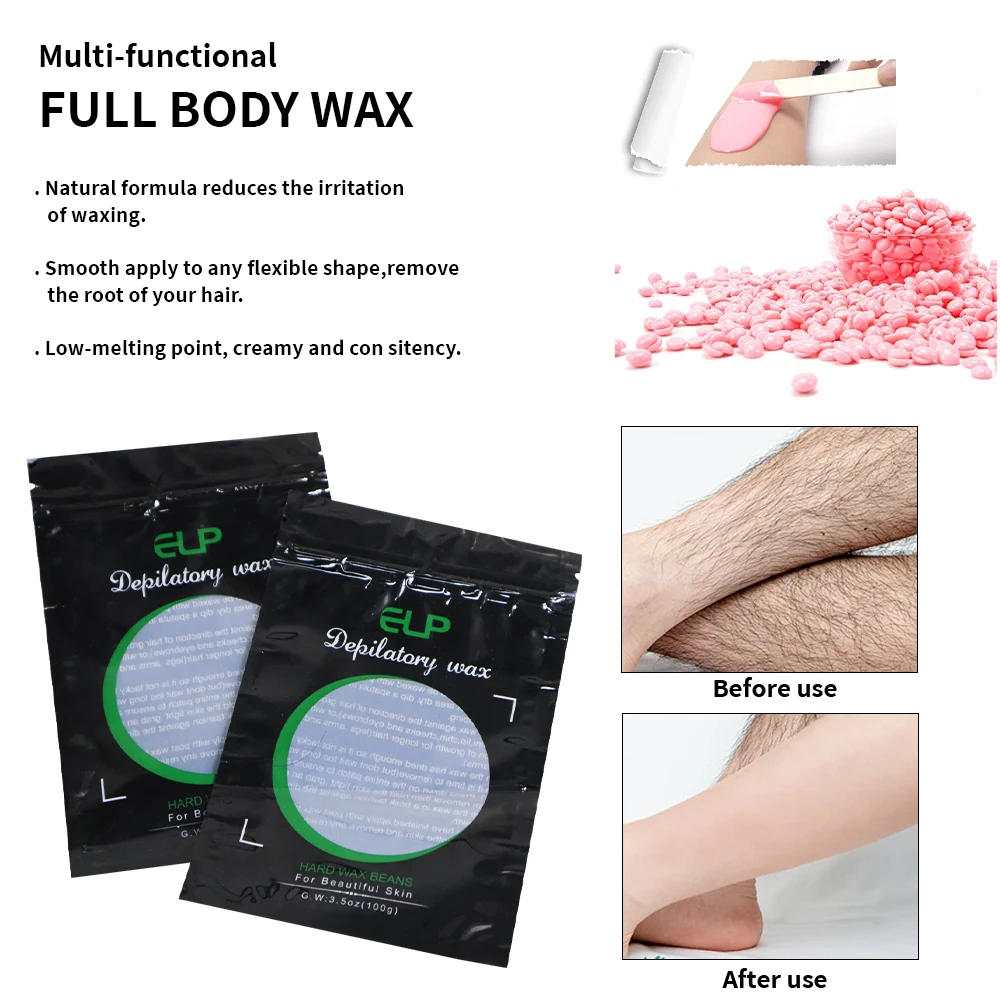50 قطعة كيس التعبئة والتغليف الشمع القابل للتصرف مع شريط الختم آلة العلاج بالشمع إزالة الشعر علاج التجميل (لا تشمل الشمع)