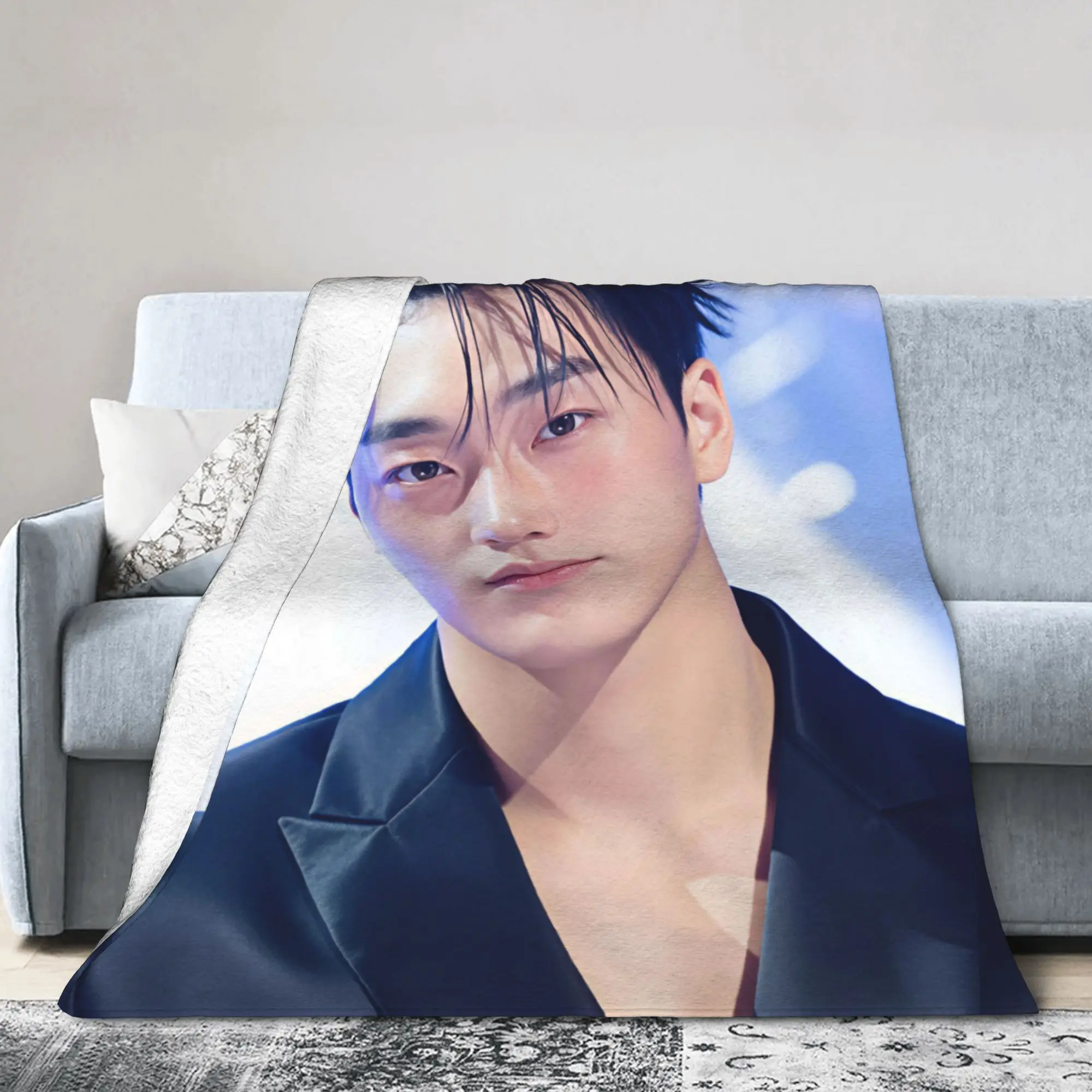 Choi San Singer Blankets Quality Soft  Bedding Throws Winter Girls Boys Couch Chair Comfortable Bedspread