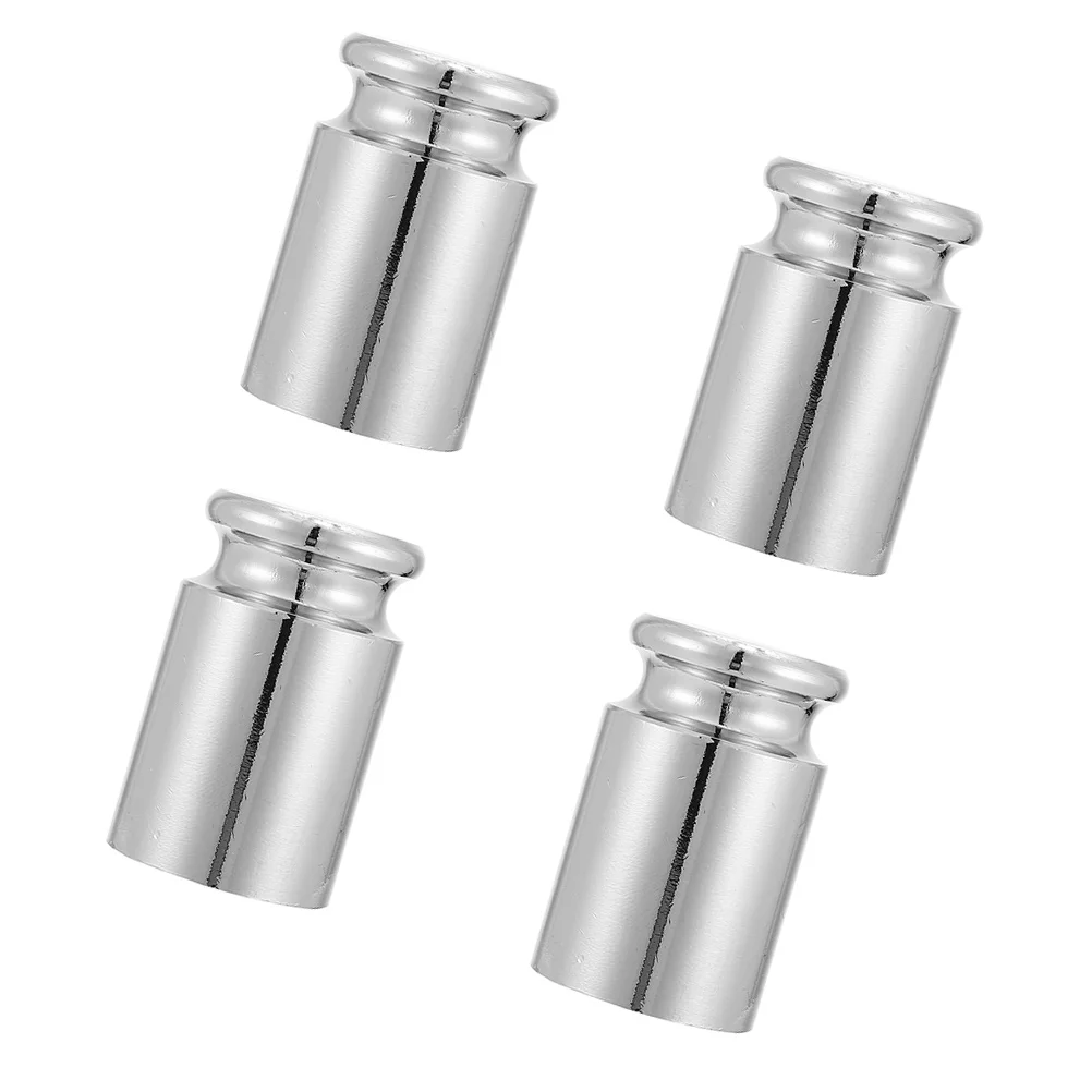 

4pcs Calibration High Precision Steel Balance Scale Diamond Test Heavy Duty Long Lasting Rust Resistant For Digital Scales