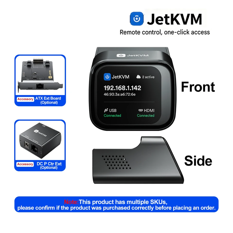 JetKVM IP-KVM オープンソース リモート デスクトップ コントロール