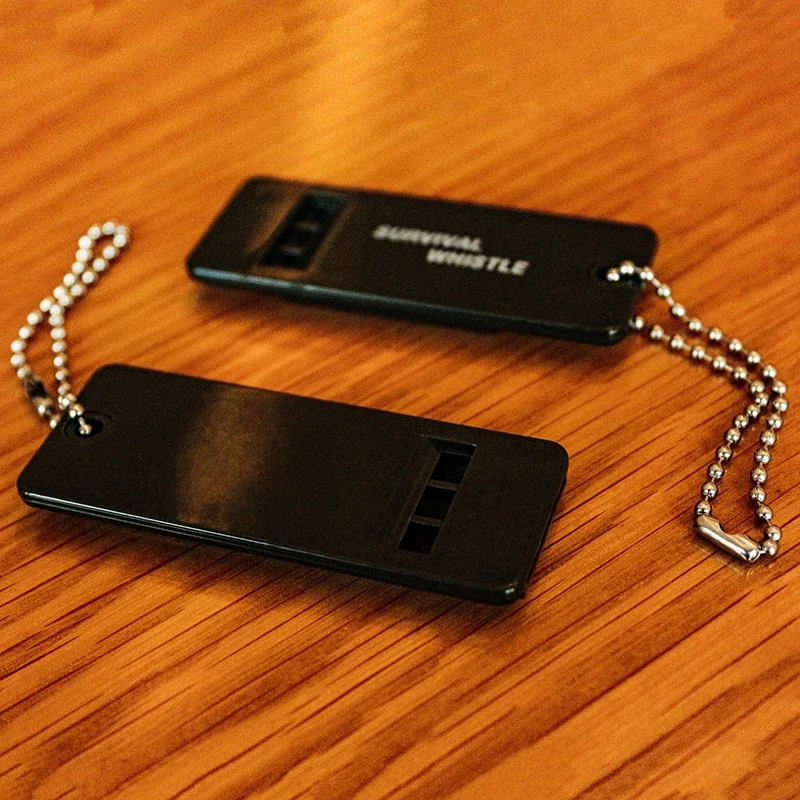 Apito de sobrevivência ao ar livre, apito salva-vidas, primeiros socorros, alto passo, alta frequência, alívio de terremoto