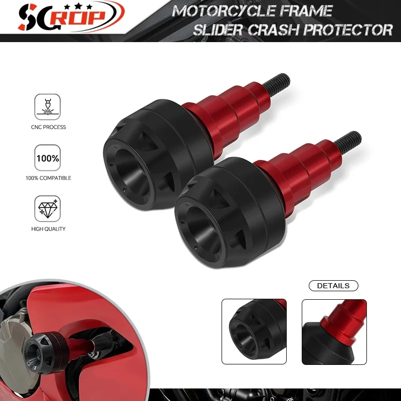 

cb1000r hornet Motorcycle Anti Crash Falling Protector Pad For CB1000R 10-18 Hornet CB600F 07-12 CNC Frame Sliders Fairing Guard