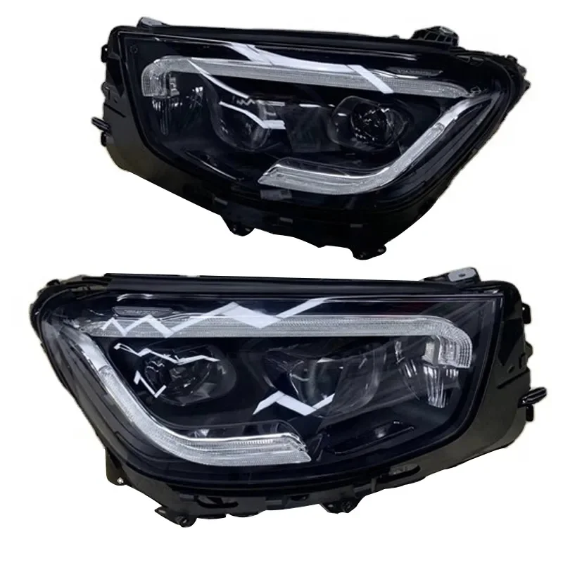 SHIYU Hot selling New style W253 2021 LED geometric multi-beam headlight assembly for Mercedes Ben-z GLC 260 300 car fog light