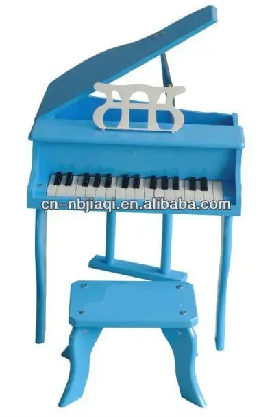 wooden children toy piano mini piano 30 keys piano