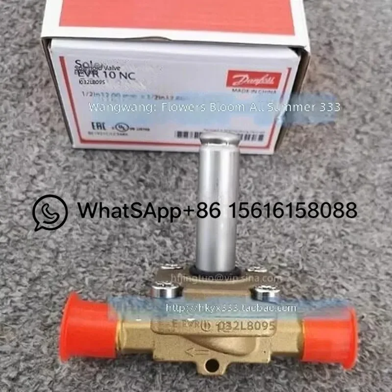 DANFOSS Solenoid Valve EVR6 032L8072 032F8072 032L8079 032F8079 Refrigeration Parts AC Coil Valve for HVAC System