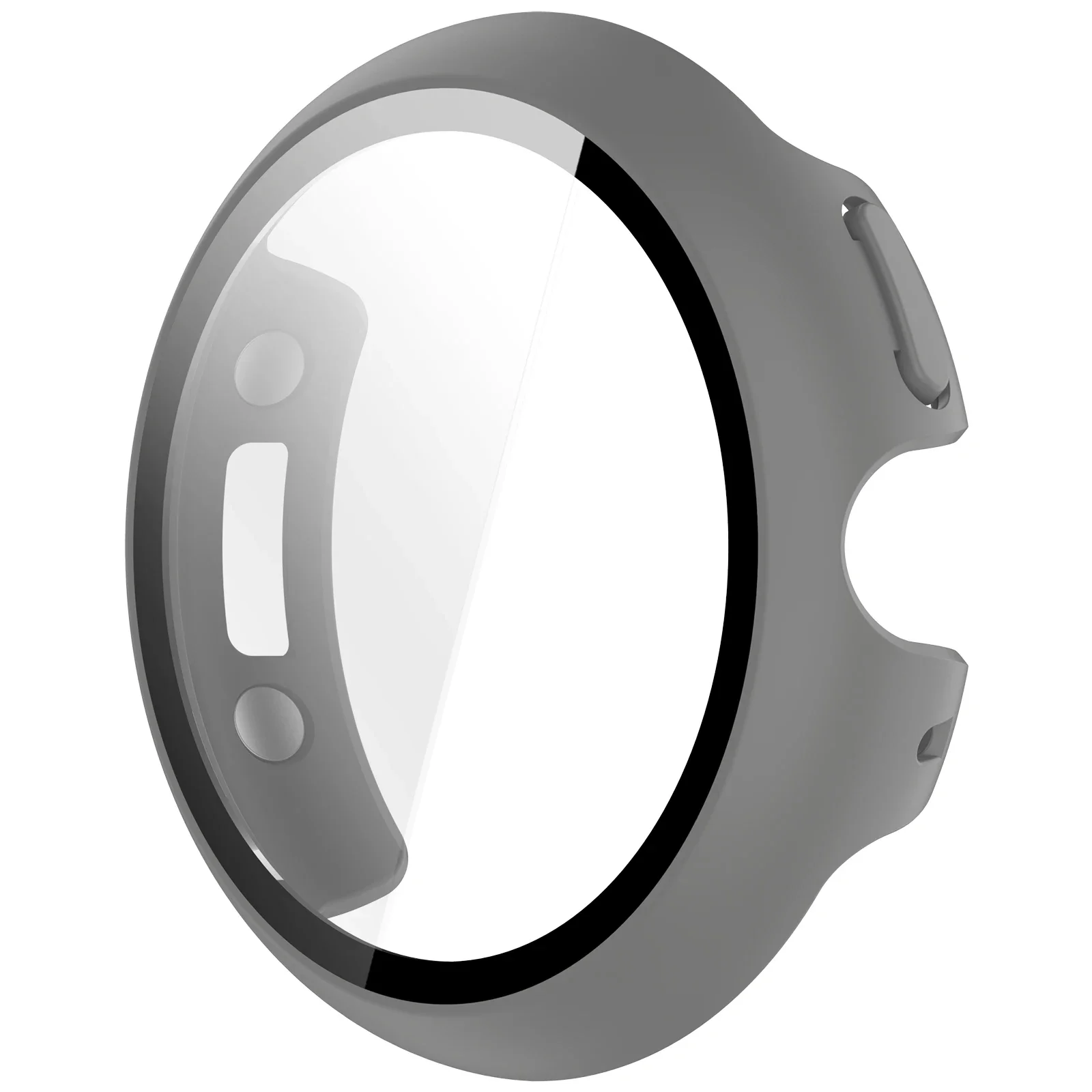 Gehärtetes Glas + Hülle für Google Pixel Watch 5 41mm 45mm, Hart-PC Rundumschutz-Bumper mit Displayschutzfolie für Google Pixel Watch 4 – Detail 13
