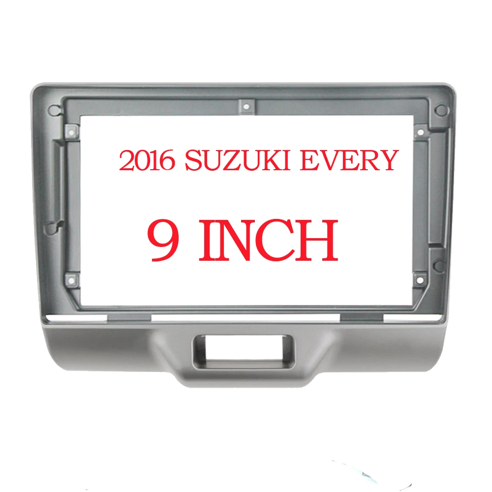 CAR DVD FRAME For SUZUKI Every Wagon 2015 2016 2017 2018 +  Car Radio Dashboard Panel Frame Power Cord 2 DIN