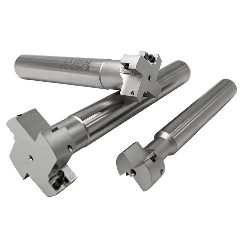 

SMP High Precision T-Slot Milling Cutter Holder, Straight Shank Side Milling and Grooving Tool Holder, Suitable for