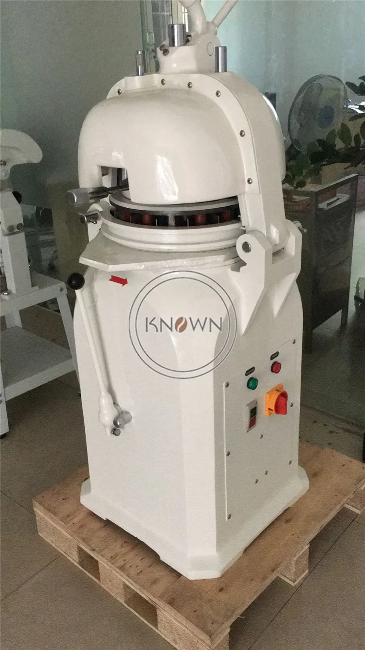 Pemisah adonan bundar Pizza roti pembagi otomatis dan mesin bundar