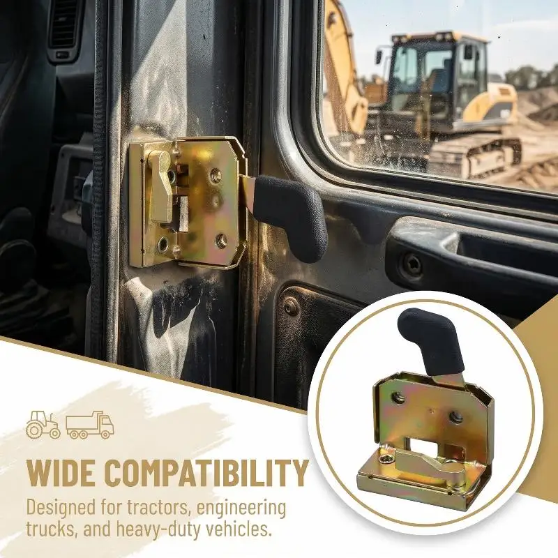 Electric Tricycle  Tractor Universal Metal Door Lock Heavy Duty Secure Anti Rust Equipment Part