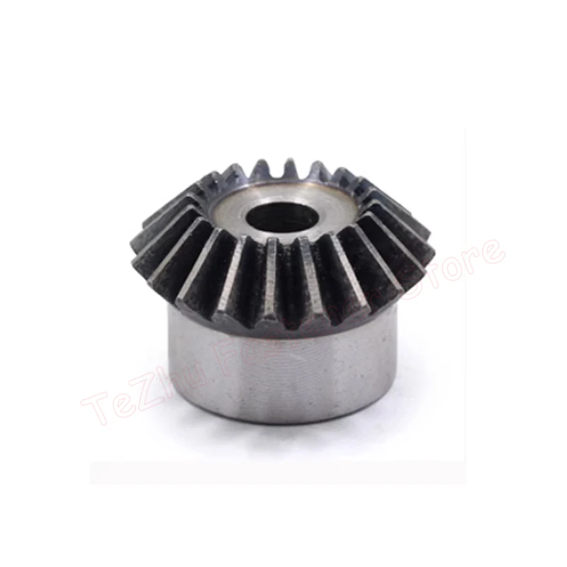 1pc 1:1 Bevel Gear 2.5M 15 16 17 18 19 20 21 22 23 24 25 26 27 28 29 30 Teeth 2.5 Module 45# Steel 90 Degrees Meshing Angle Gear