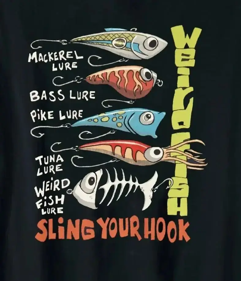 

Sling Your Hook. Funny Fishman Fishing Angler Gift T-Shirt 100% Cotton O-Neck Summer Short Sleeve Casual Mens T-shirt Size S-3XL