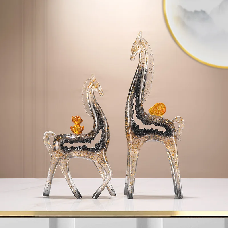 

Cat Ornaments for HomeDecoration,Living Room,Foyer,Wine Cabinet,TV Cabinet,Office Decoration,Deer Ornaments,A Pair of Sculptures