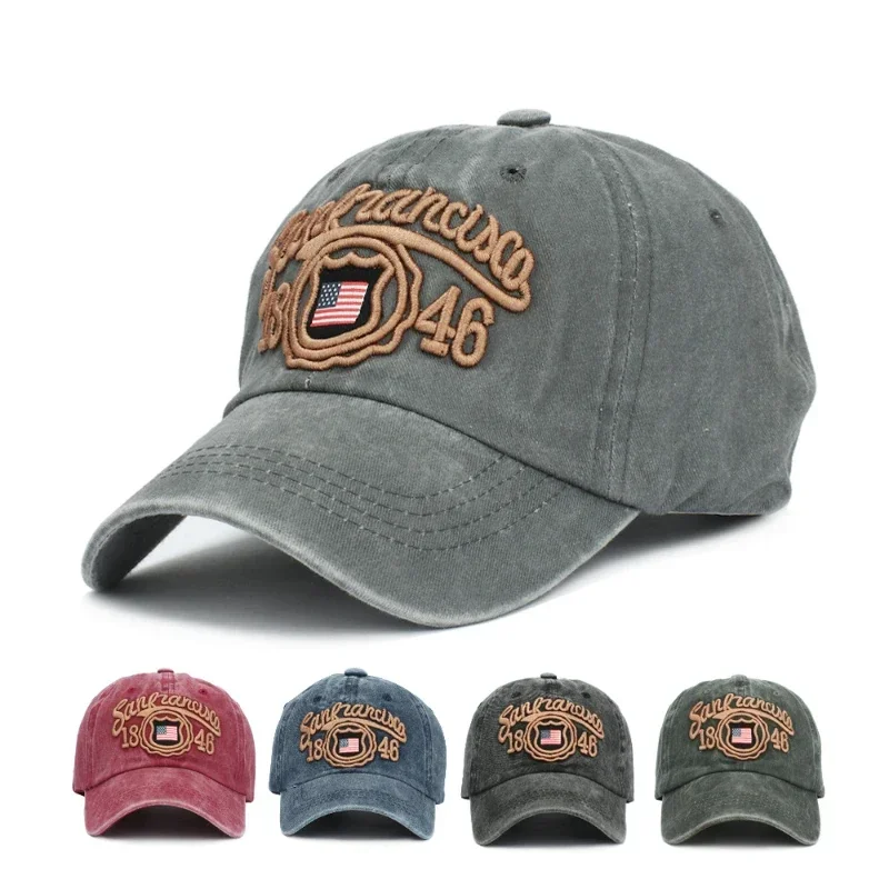 Gorra de béisbol para mujer, sombreros para hombre, Bordado de letras doradas, gorras Snapback de marca de camionero, gorra Vintage para hombre, sombrero negro de hueso para papá