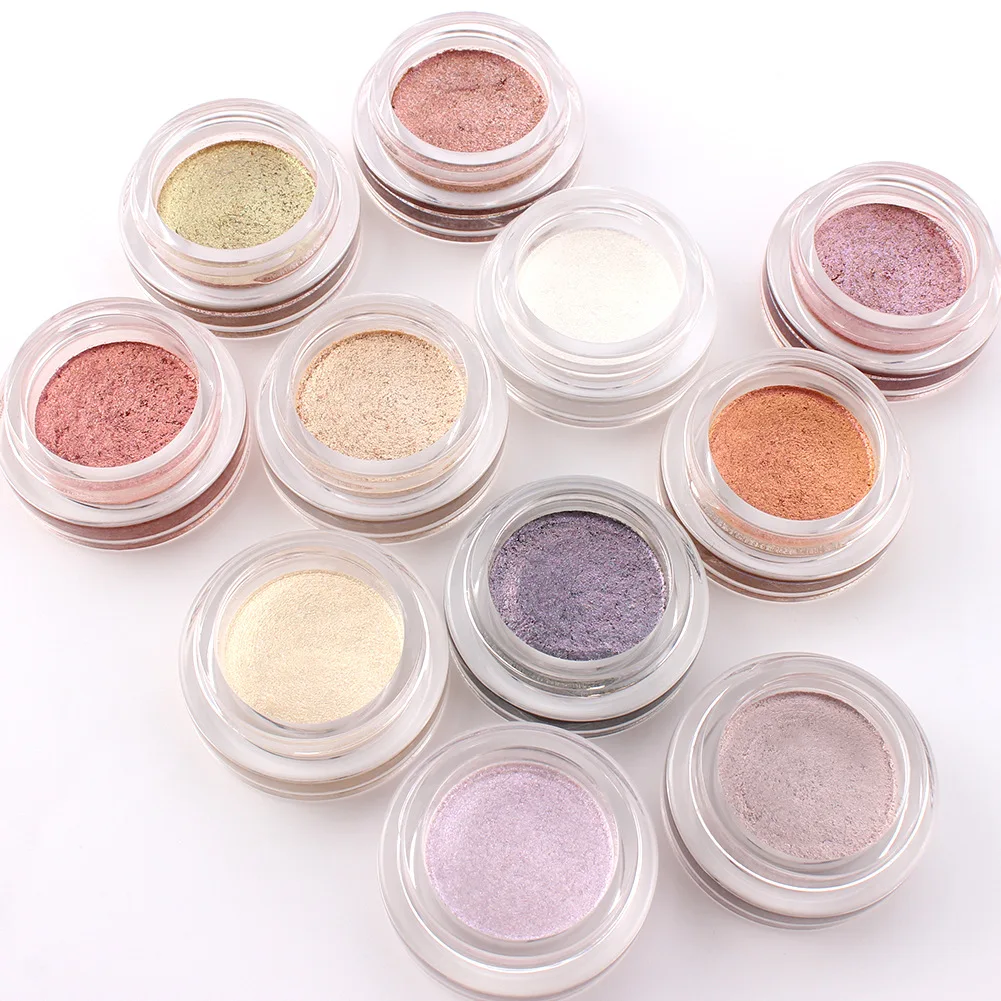 MISS ROSE เดี่ยวสี Dazzle Eye Shadow แต่งหน้า Long-Wearing METALLIC Shimmer High-Light 3D Glitter Effect อายแชโดว์เครื่องสําอาง