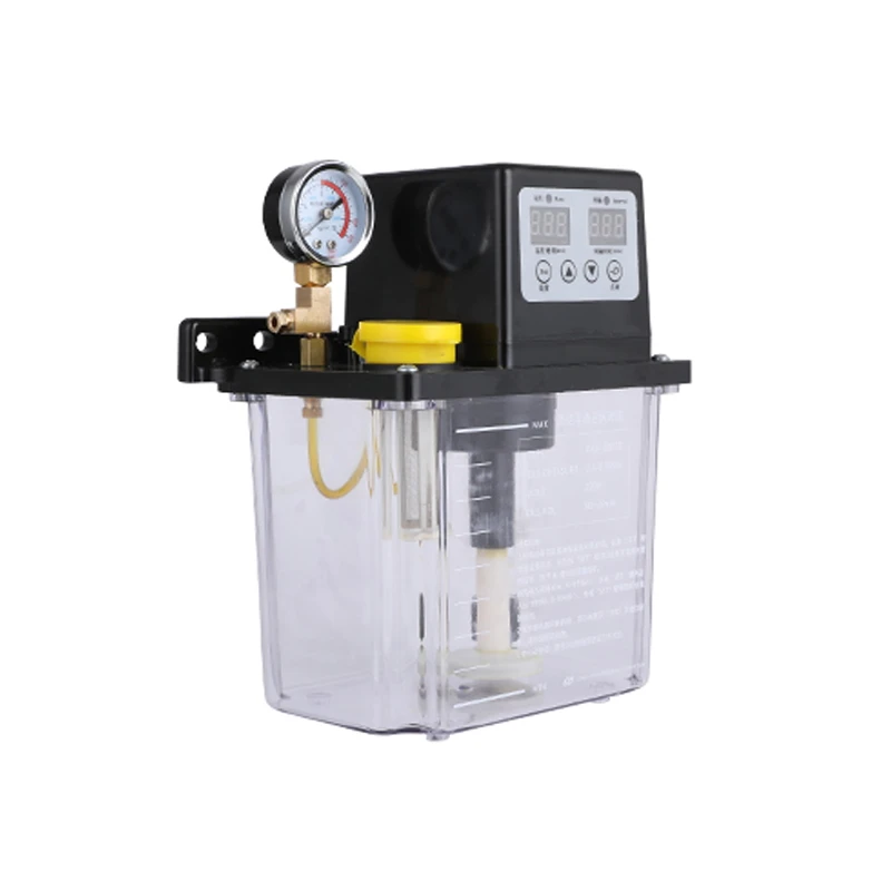 Automatic Lubricating Oil Pump Oil Injector Electromagnetic Lubrication Pump Lubricator for CNC MachineTools 0.5/1L/ 2L 220V