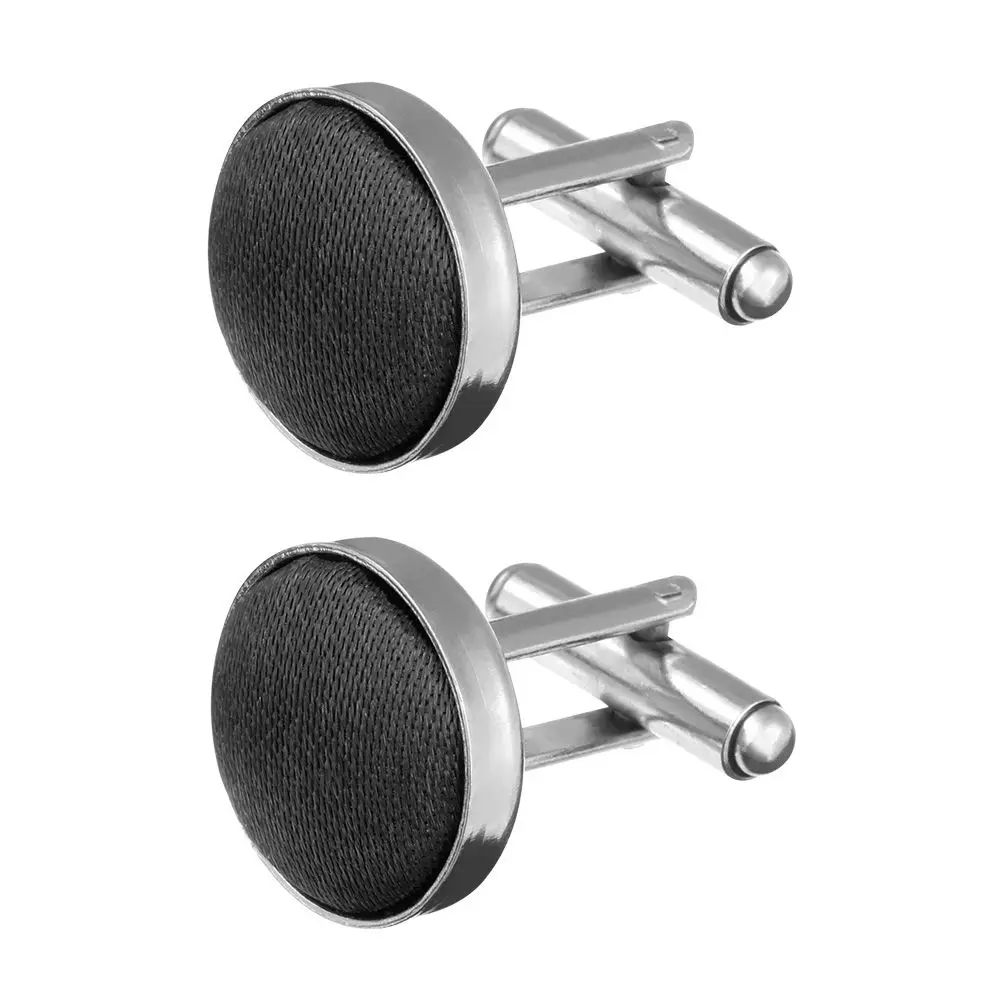 High Quality French Style Plain Solid Color Stylish Wedding Apparel Mens Cufflinks Shirt Cuff Links Clothes Buttons