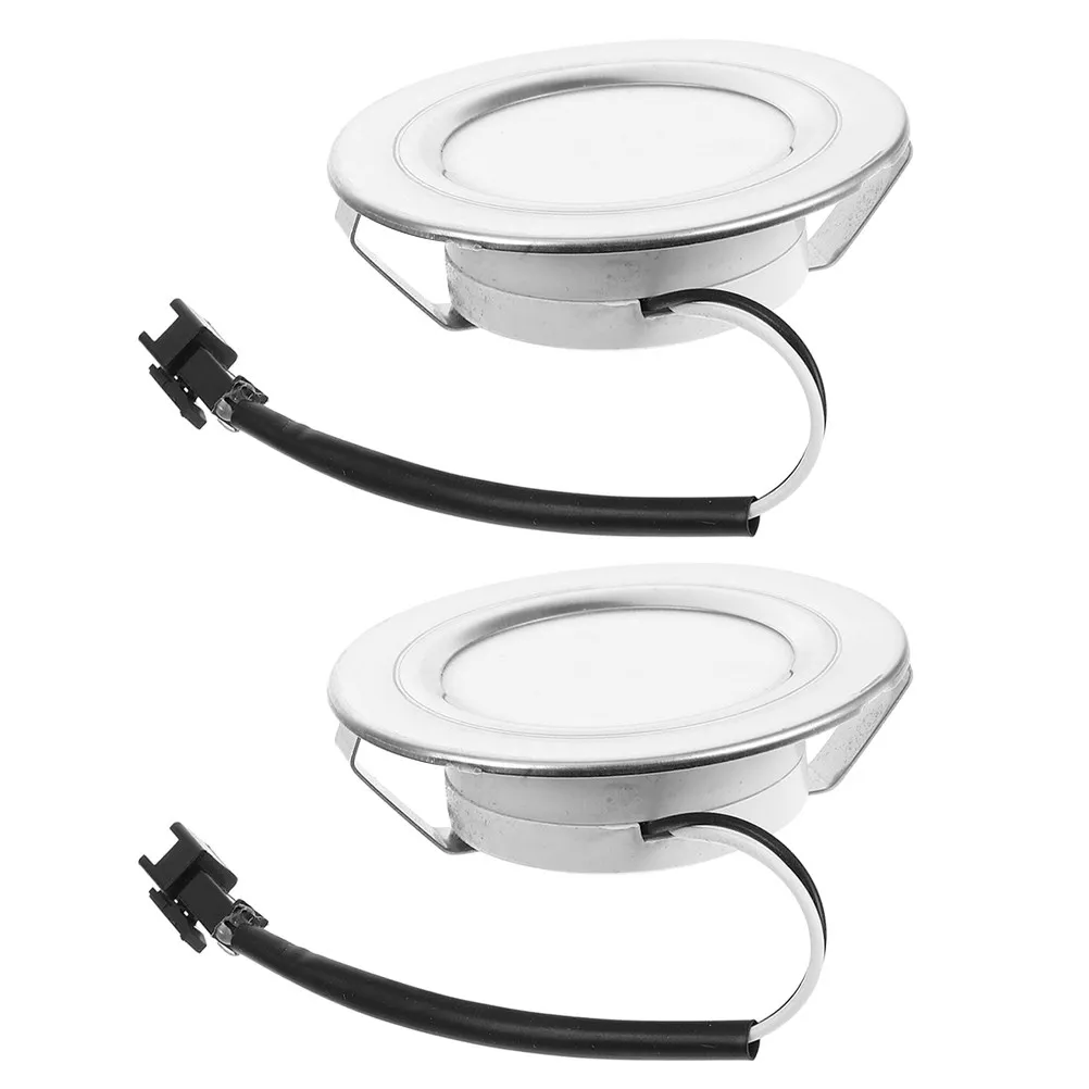 2Pcs Range Hood LED Lights Bright Stove Hood Bulb Replacement Kitchen Appliance Light Cold Lamp LED Kitchen Light
