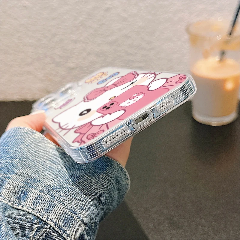 حافظة ناعمة شفافة لهاتف Honor X9b Y9 Prime 2019 X9a X7b 90 Lite X8b Sanrio Hello Kitty