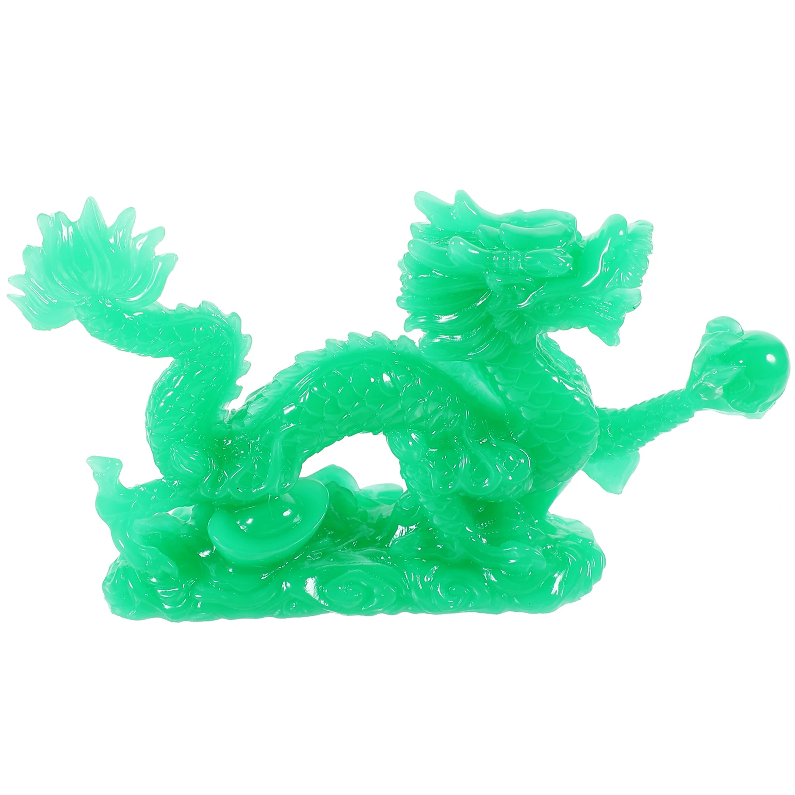 

Resin Dragon Statue Figurine Home Decor Auspicious Gift Idea Chinese Craft Decor Animal Indoor nament