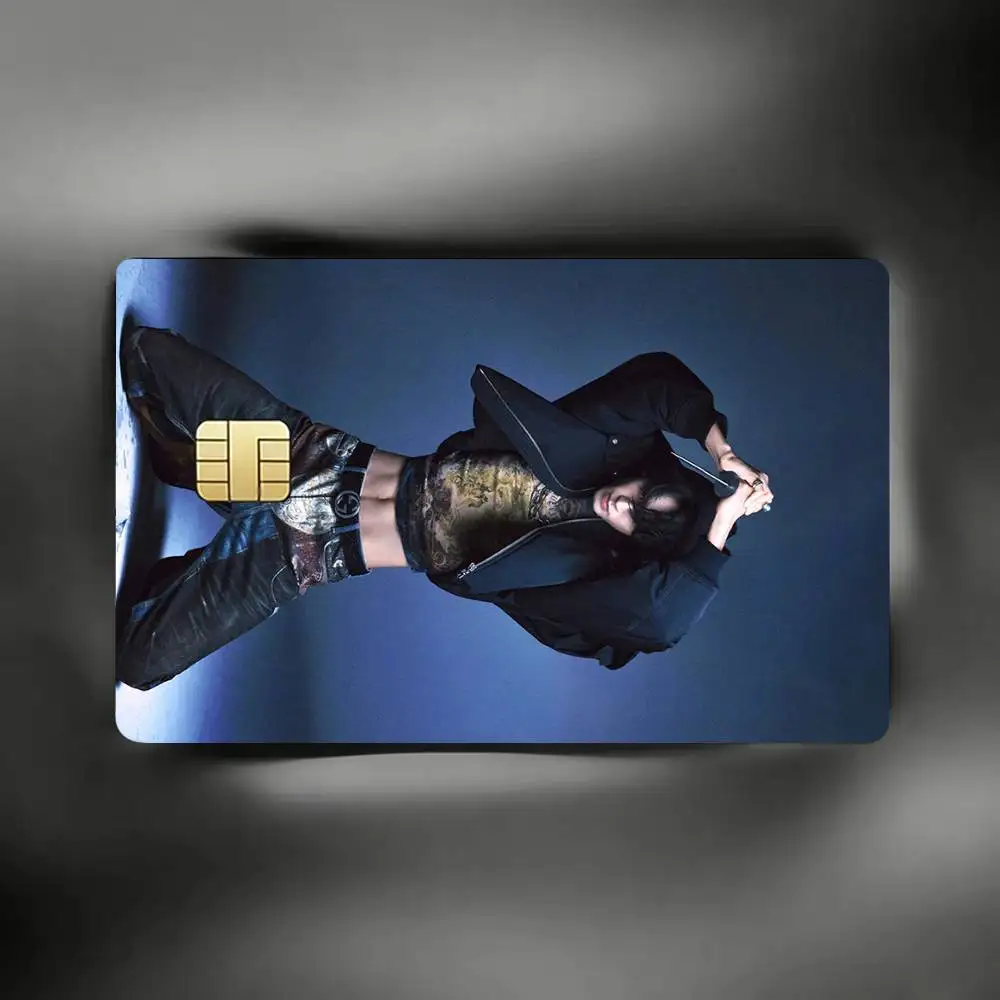 Song Weilong Credit Card Skin Stickers For VISA Bank Bus Metro Access Card Protective Film Cover