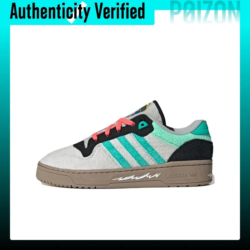 Adidas Originals Rivalry Low Casual Low top Skateboard Shoes Unisex White Blue Black HR0465