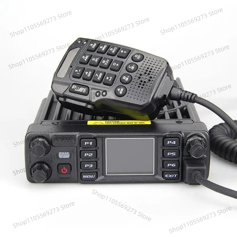 

Dual Band DMR Mobile Radio Digital Analog Transceiver with Bluetooth APRS GPS Air Band for Ham Radio