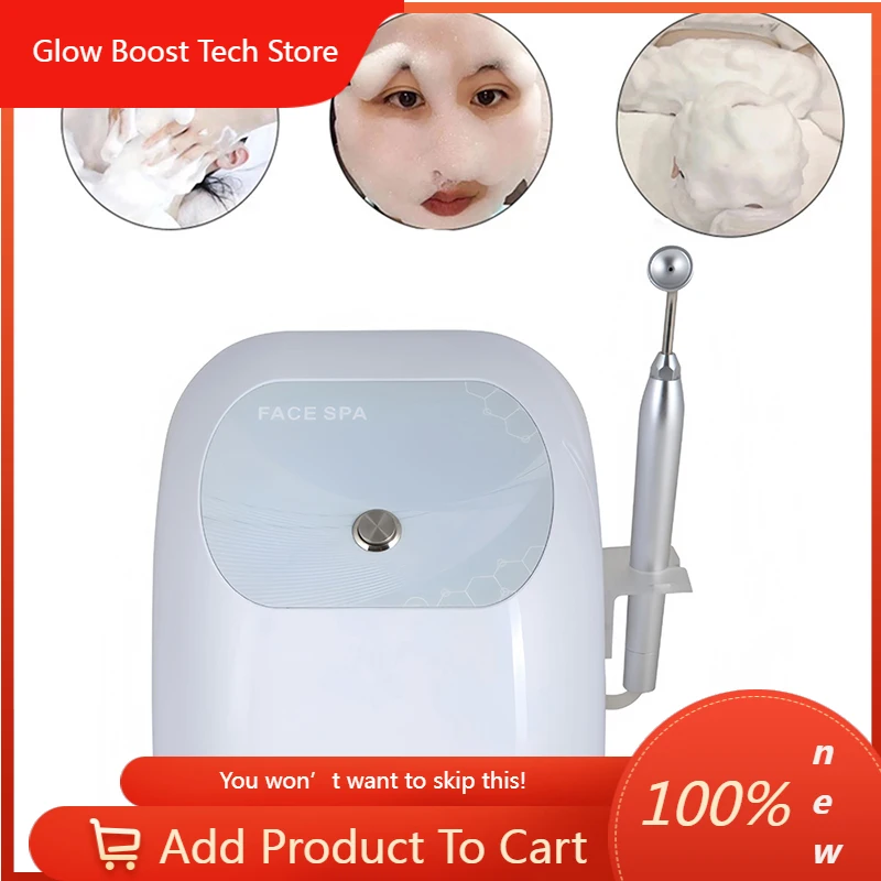 

NYs Magic Oxygen Bubble Machine Deep Clean Tender White Skin Cleansing Mites Beauty Facial Rejuvenation Japan Management Device