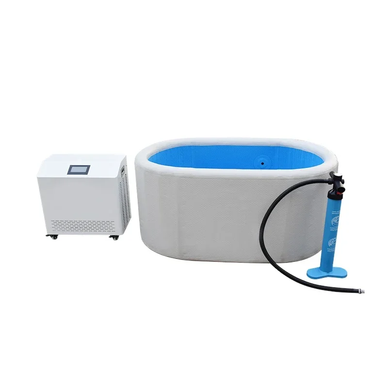 Ice Bath Drop Stitch Pvc Inflatable cold plunge Ice Bath With Chiller For Cold Recovery and Therapy