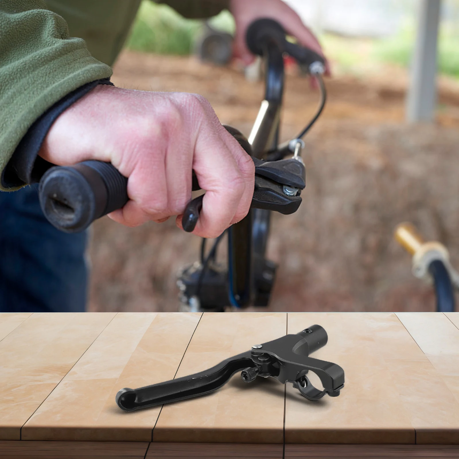 

Outdoor Cycling Hydraulic Brake Lever Bicycle Hydraulic Brake System Brake Lever M8 Easy To Use Power-off Function