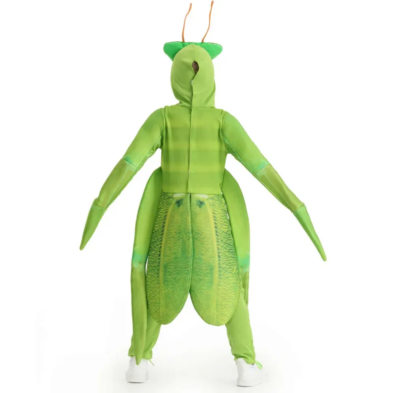 Unisex Boys Girls Insect Halloween Costume Praying Mantis Costume for Kid